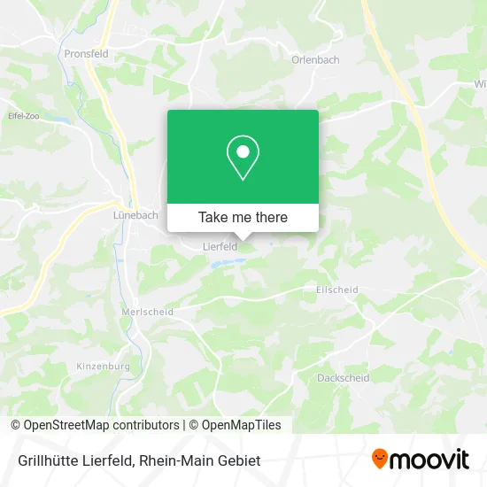 Карта Grillhütte Lierfeld