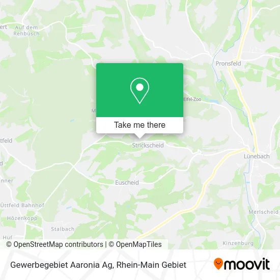 Карта Gewerbegebiet Aaronia Ag