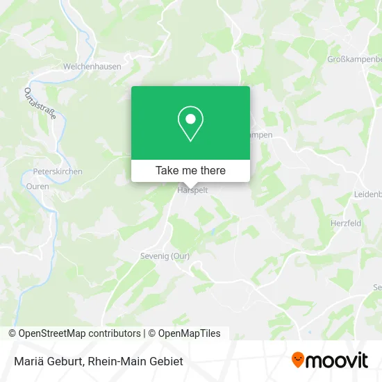 Карта Mariä Geburt