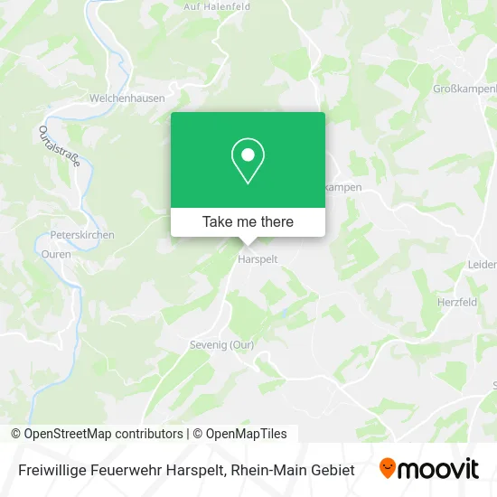 Карта Freiwillige Feuerwehr Harspelt