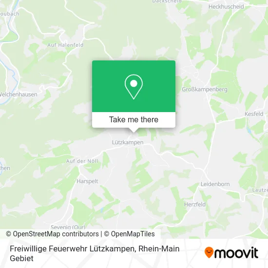Карта Freiwillige Feuerwehr Lützkampen