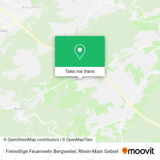 Карта Freiwillige Feuerwehr Bergweiler