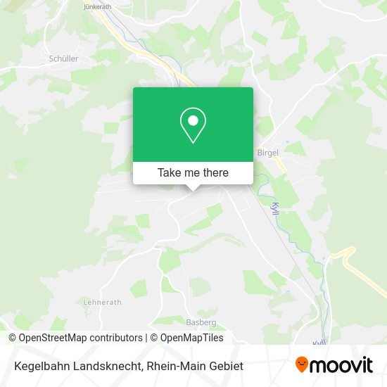 Карта Kegelbahn Landsknecht
