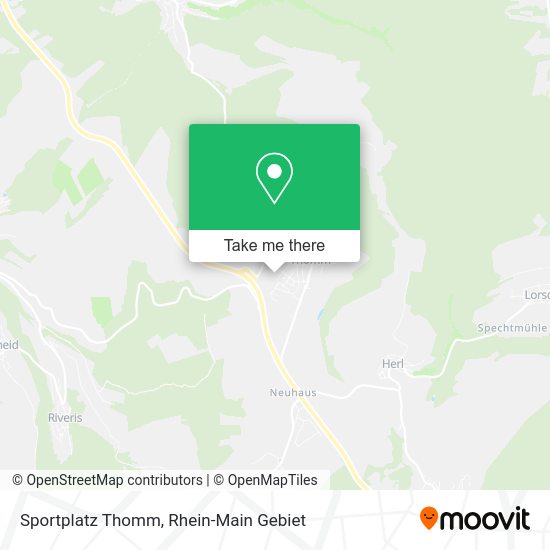 Карта Sportplatz Thomm