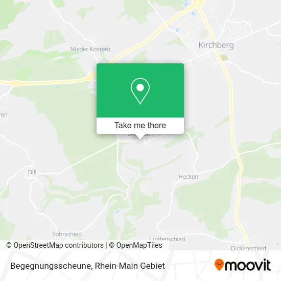 Карта Begegnungsscheune