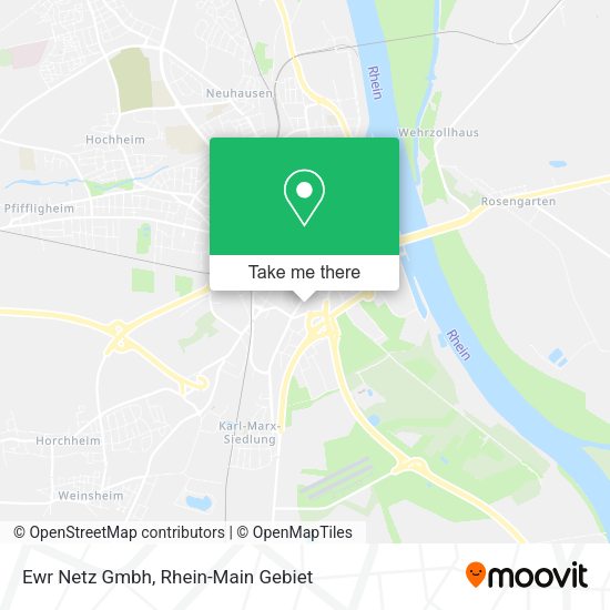 Карта Ewr Netz Gmbh
