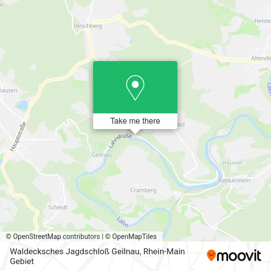 Карта Waldecksches Jagdschloß Geilnau