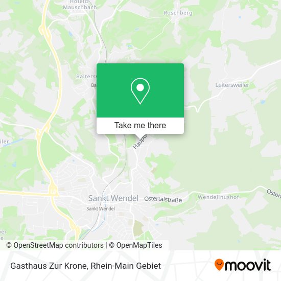 Карта Gasthaus Zur Krone