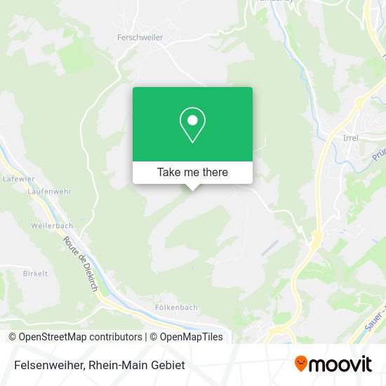 Карта Felsenweiher