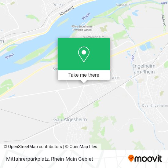 Карта Mitfahrerparkplatz