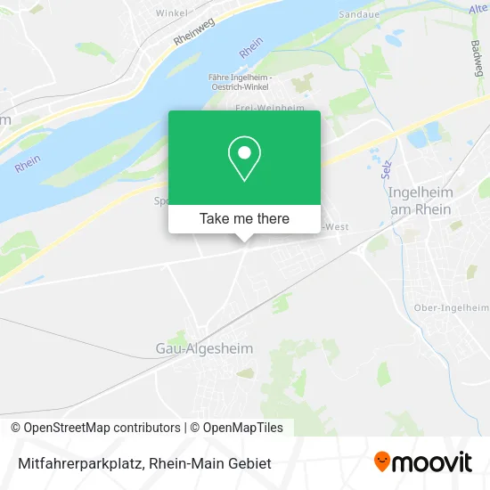 Карта Mitfahrerparkplatz