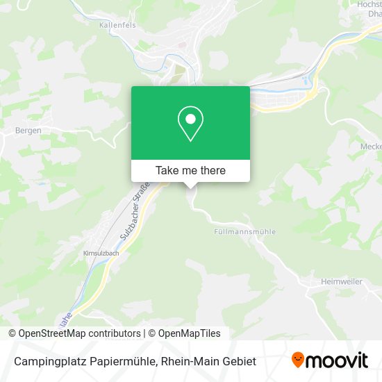 Карта Campingplatz Papiermühle