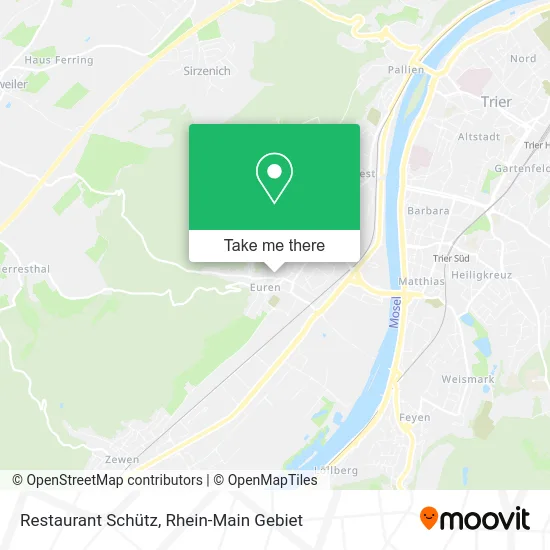 Карта Restaurant Schütz