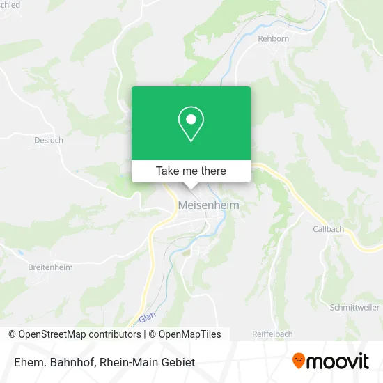 Ehem. Bahnhof map