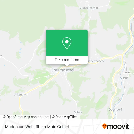 Карта Modehaus Wolf