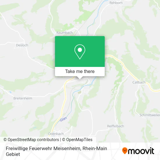 Карта Freiwillige Feuerwehr Meisenheim