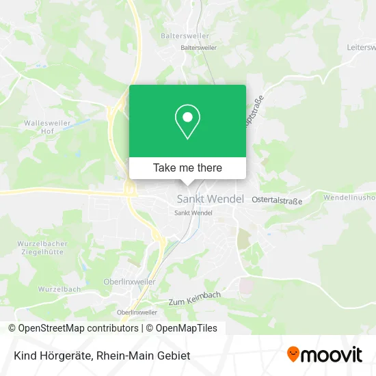 Карта Kind Hörgeräte