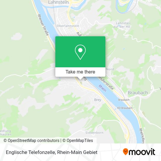 Карта Englische Telefonzelle