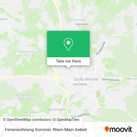 Карта Ferienwohnung Sommer