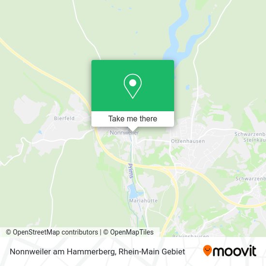 Карта Nonnweiler am Hammerberg