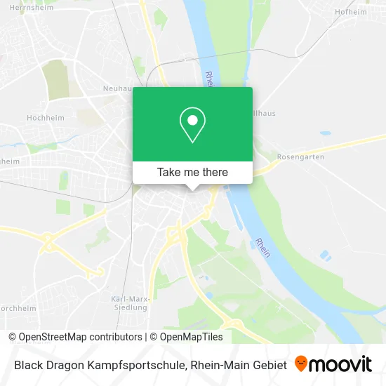 Карта Black Dragon Kampfsportschule