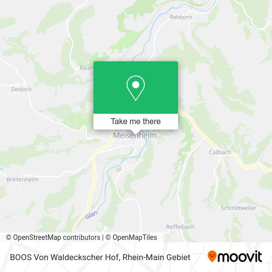 Карта BOOS Von Waldeckscher Hof