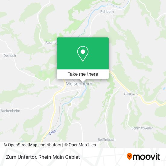 Карта Zum Untertor