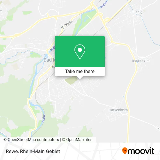 Rewe map