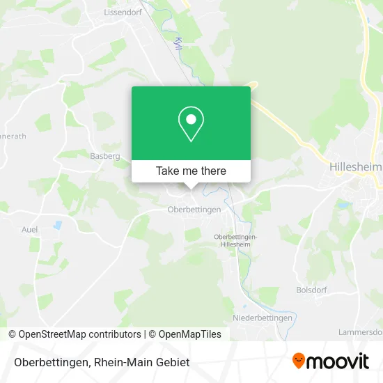 Карта Oberbettingen