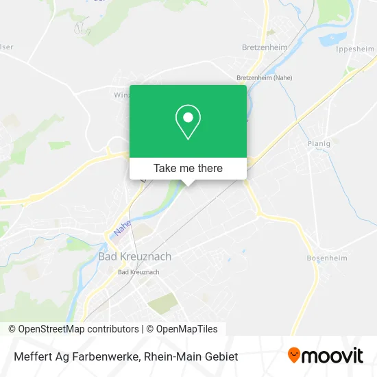 Карта Meffert Ag Farbenwerke
