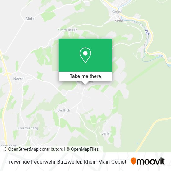 Карта Freiwillige Feuerwehr Butzweiler