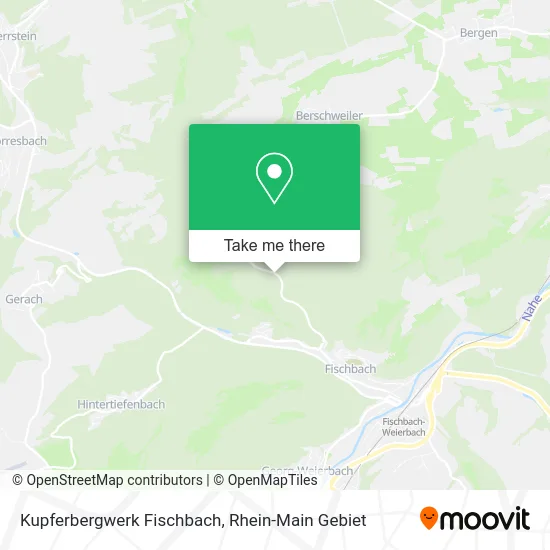 Карта Kupferbergwerk Fischbach