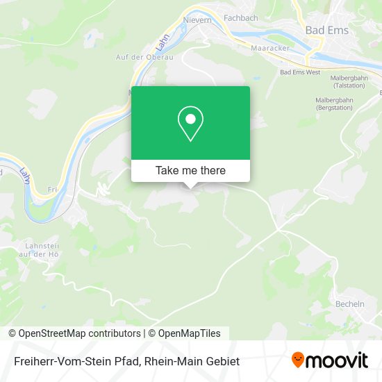 Карта Freiherr-Vom-Stein Pfad