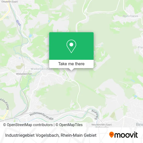Карта Industriegebiet Vogelsbach