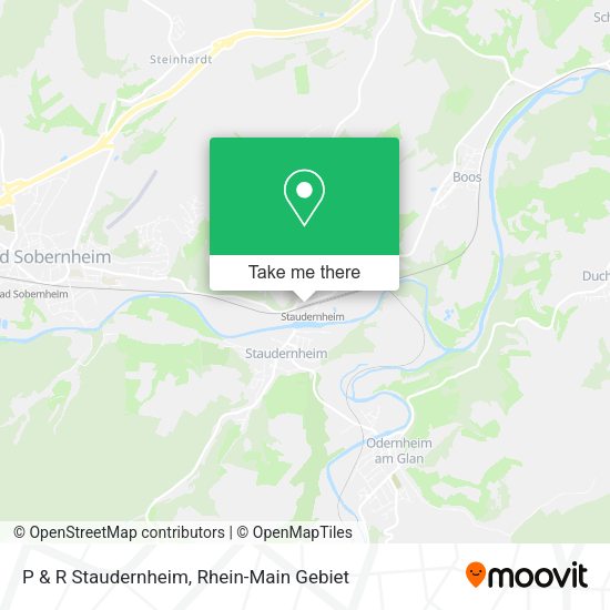 Карта P & R Staudernheim