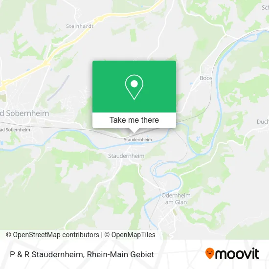 Карта P & R Staudernheim