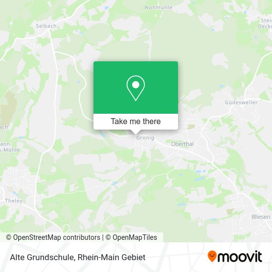 Карта Alte Grundschule