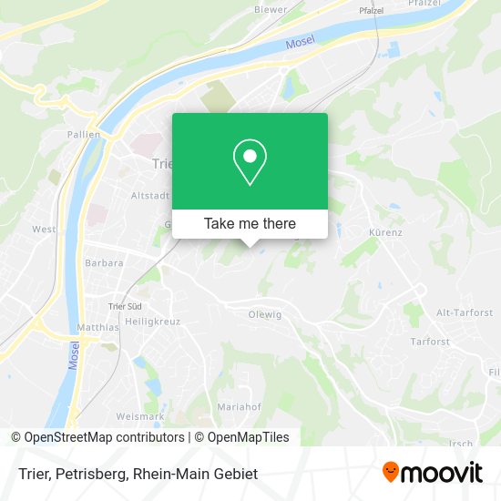 Карта Trier, Petrisberg