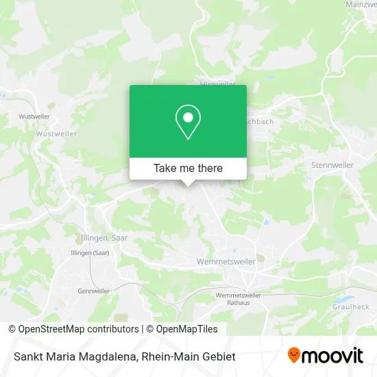 Sankt Maria Magdalena map