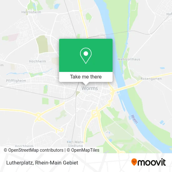 Карта Lutherplatz