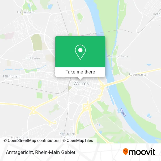 Amtsgericht map