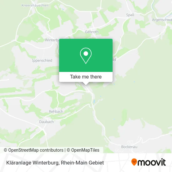 Карта Kläranlage Winterburg