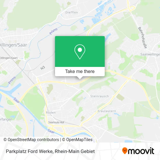 Карта Parkplatz Ford Werke