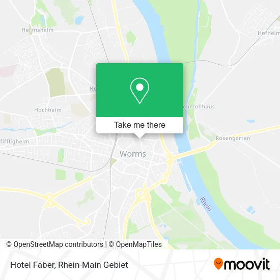 Карта Hotel Faber