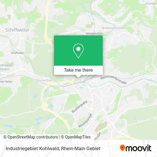Карта Industriegebiet Kohlwald