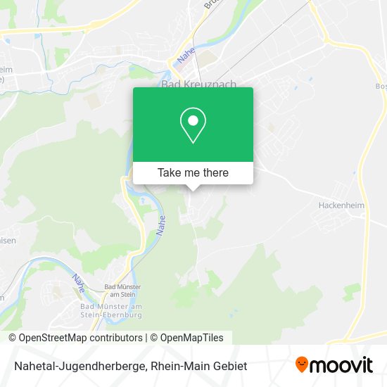 Карта Nahetal-Jugendherberge