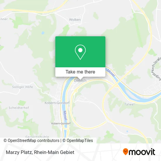 Карта Marzy Platz