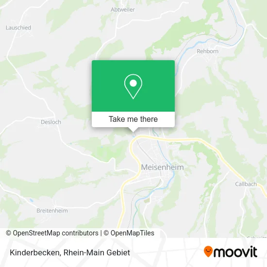 Карта Kinderbecken