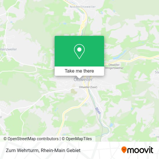 Карта Zum Wehrturm