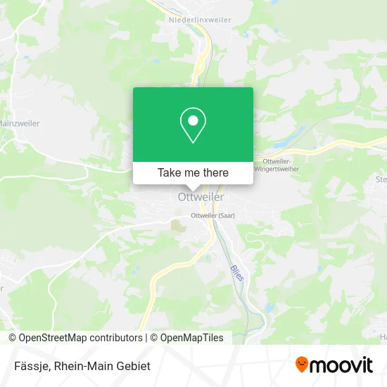 Карта Fässje